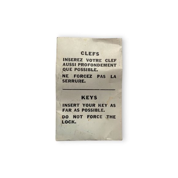 Vintage Flite Line MCM Style Traveling Bar Case, with Key Made in Canada - Picture 3 of 14